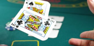 How can you ensure the security of transactions at a live casino